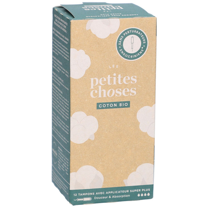 Les Petites Choses Bioes tampons with applicator - Flux Super Plus x14