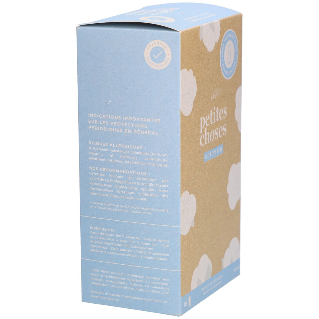 Les Petites Choses Hygiene Maternity Pads - Bioes Cotton x16