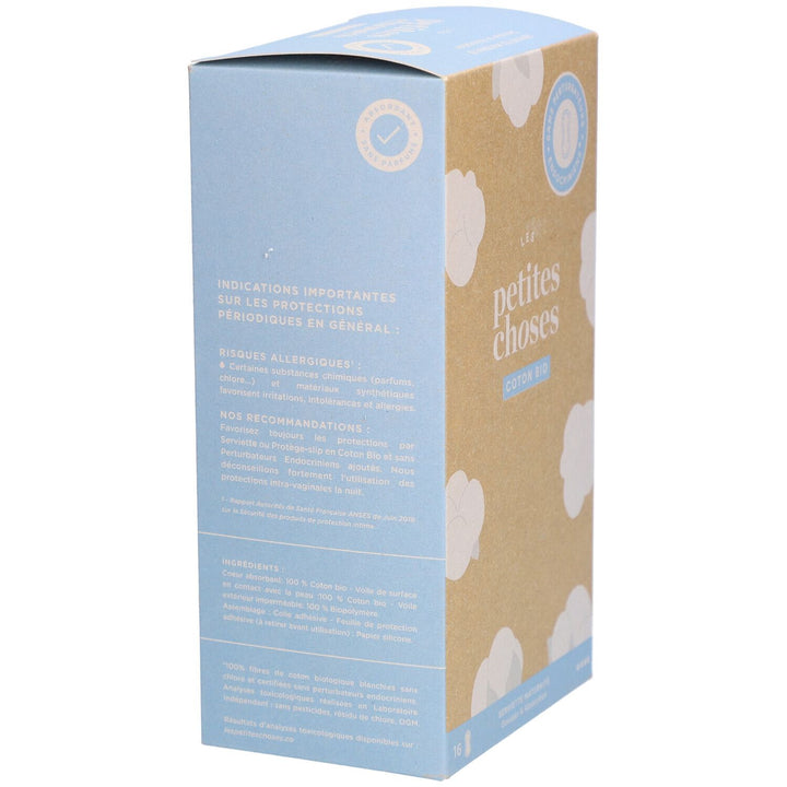 Les Petites Choses Hygiene Maternity Pads - Bioes Cotton x16