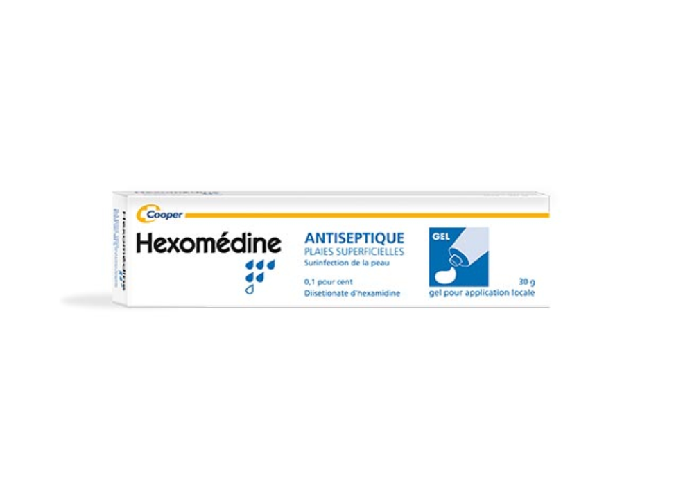 Hexomedine gel