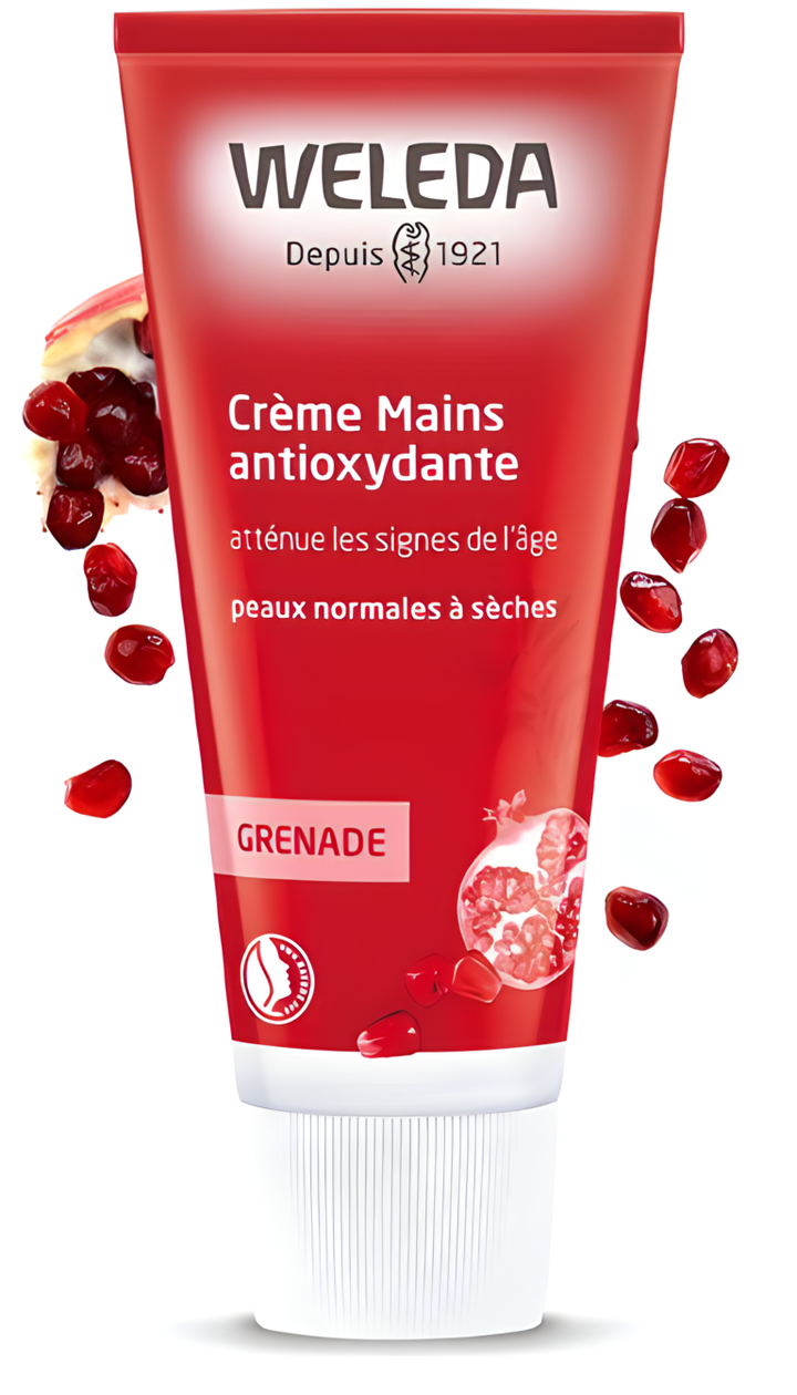 Weleda Pomegranate كريم مُجدِّد لليدين 50ml