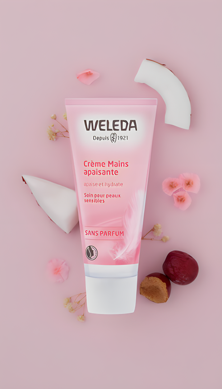 Weleda Soothing كريم لليدين للبشرة المتهيجة 50ml