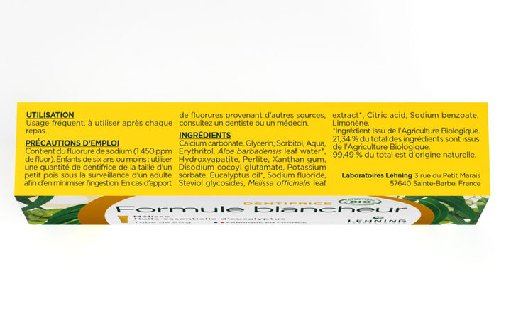 Lehning Bio Formule Whitening Toothpaste 80g