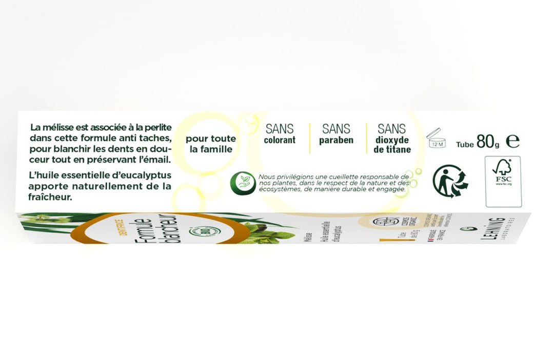 Lehning Bio Formule Whitening Toothpaste 80g