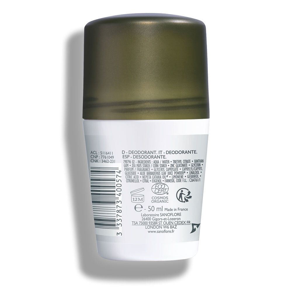 Sanoflore Nuage De Fraicheur مزيل عرق 24 ساعة 50ml