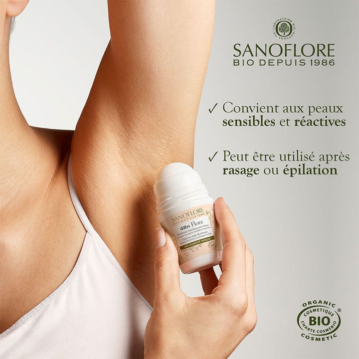 Sanoflore Nuage De Fraicheur مزيل عرق 24 ساعة 50ml