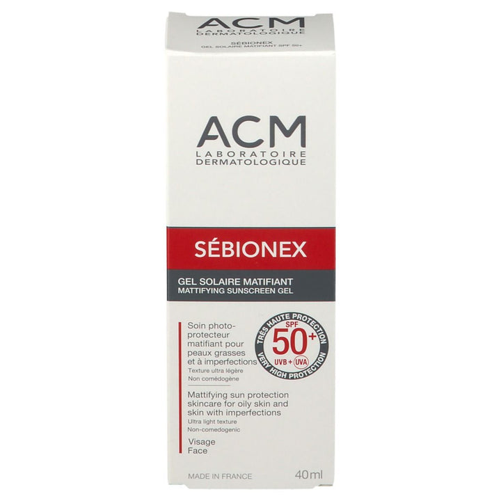 ACM Sébionex SPF 50 Matifying Suncare Gel 40ml (1.35fl oz)