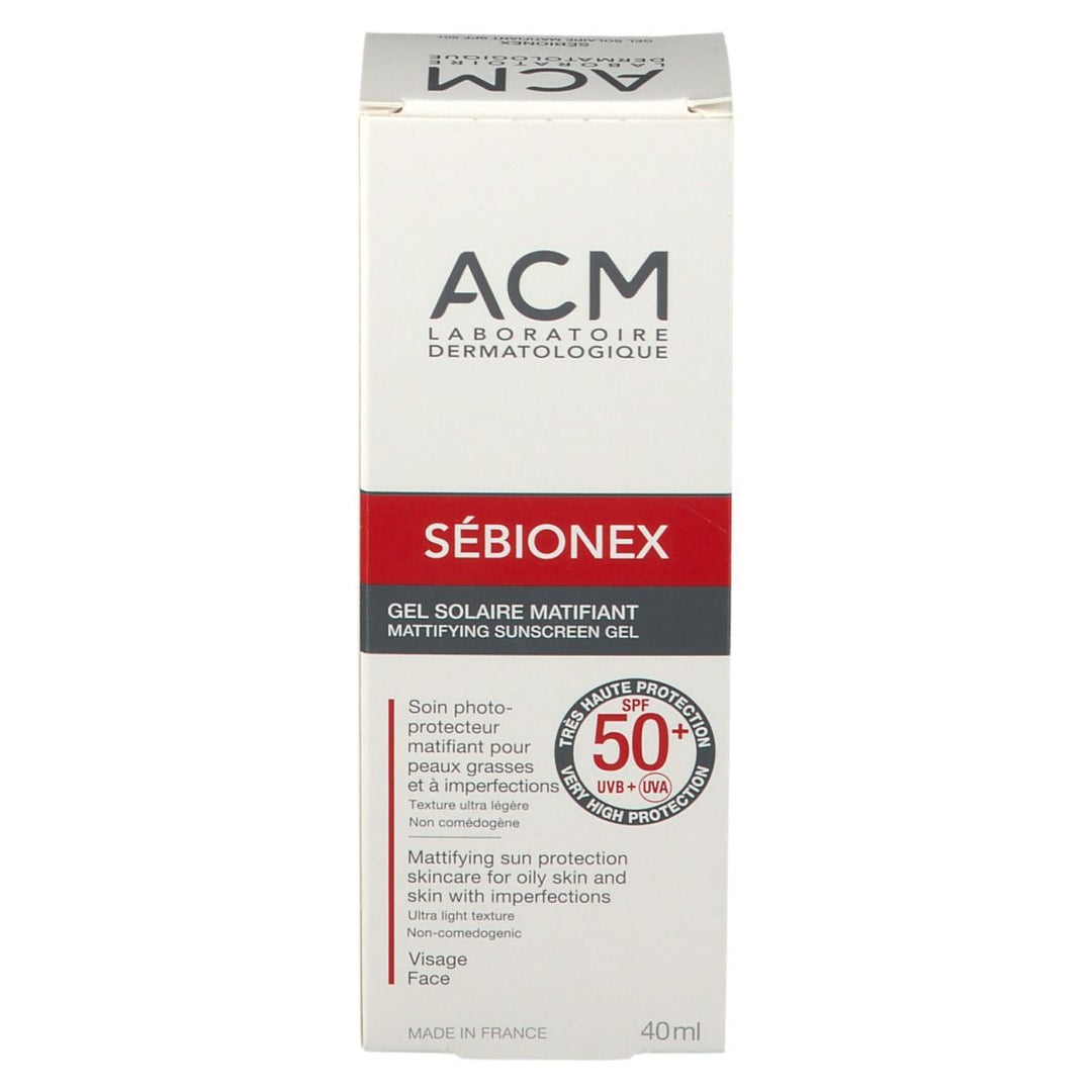 ACM Sébionex SPF 50 Matifying Suncare Gel 40ml (1.35fl oz)