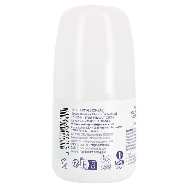 Eau thermale Jonzac Hypoallergenic Deodorant Care  50ml (1.69fl oz)