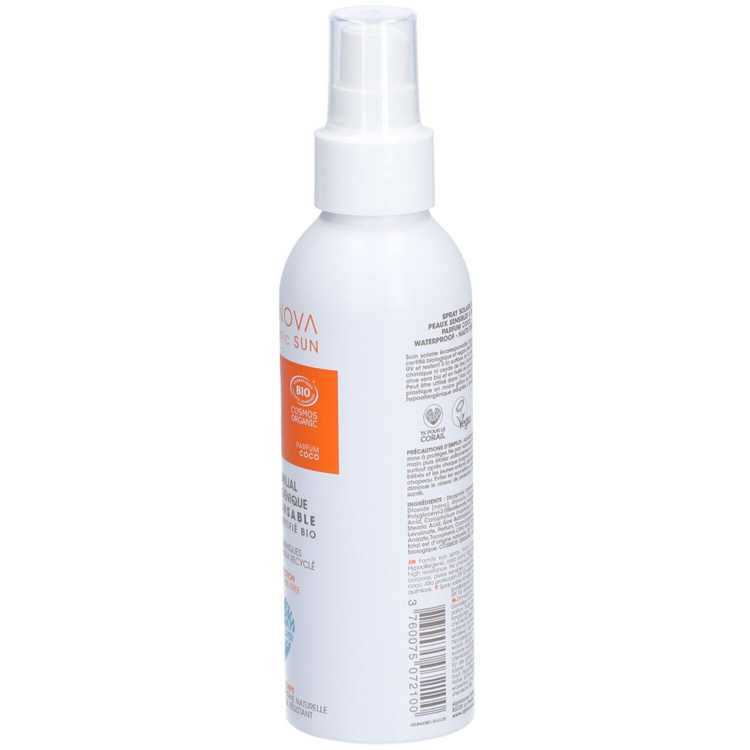 Alphanova Sun Spray solar familiar de alta protección SPF50+ 150g