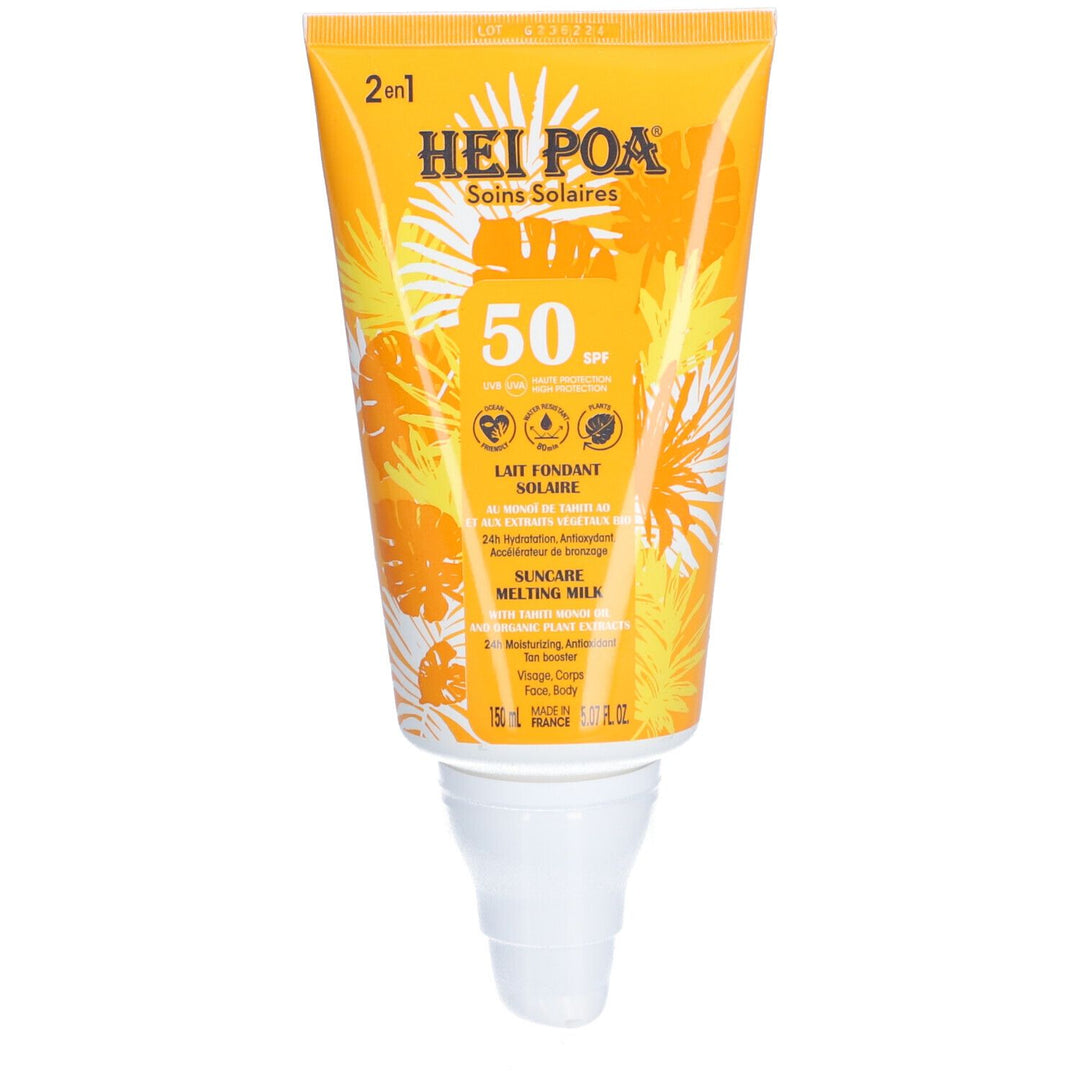 Hei Poa Suncare Melting Milk SPF50 150ml (5,07fl oz)