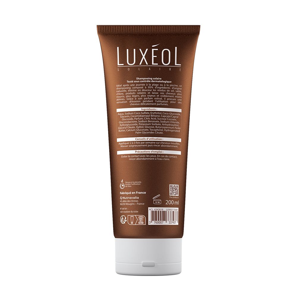 Luxeol Sun شامبو 200ml