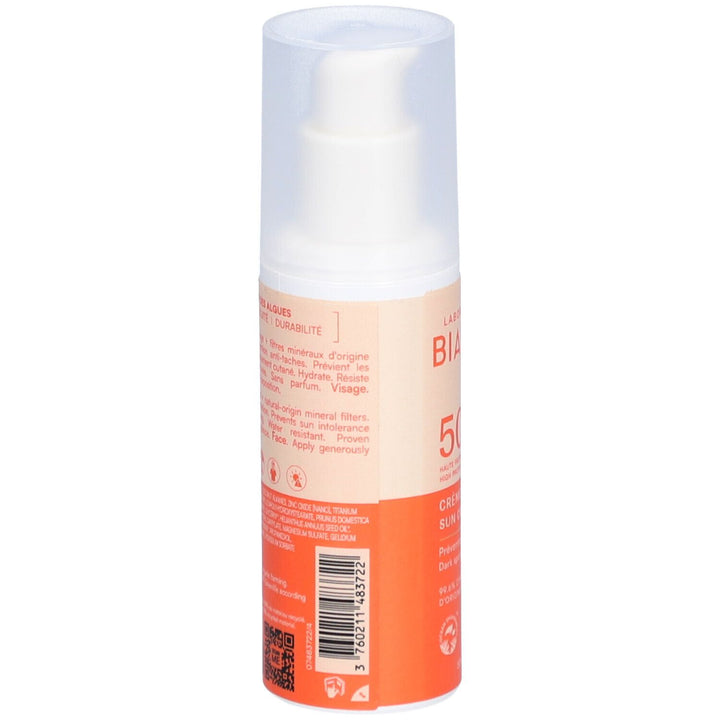 Laboratoires De Biarritz Sun care Algamaris Organic Sunscreen Face Cream Spf 50 Bio 50ml (1,69fl oz)