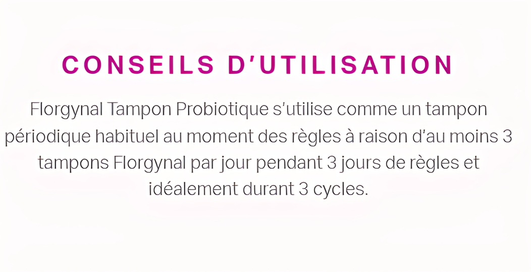 Saforelle Florgynal سدادات قطنية باللاكتوباسيلوس للحيض، مدمجة عادية بدون أداة إدخال ECO x22