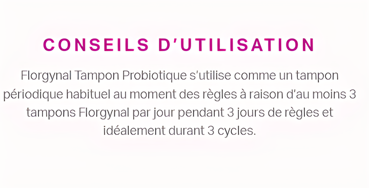 Saforelle Florgynal سدادات قطنية باللاكتوباسيلوس للحيض، مدمجة عادية بدون أداة إدخال ECO x22