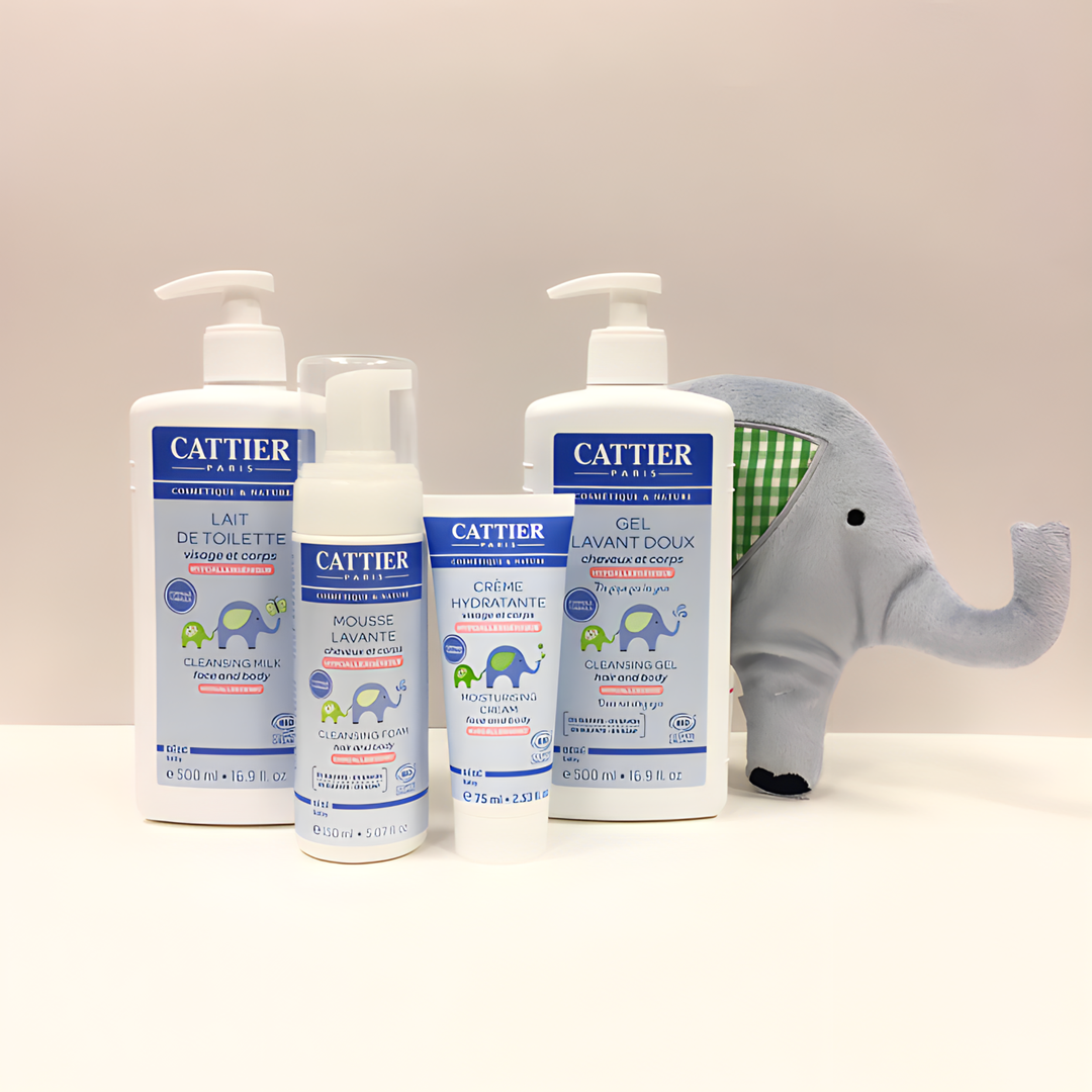 Cattier Baby Gel Lavant Doux Corps Et Cheveux Bio 500ml (16.91fl oz)
