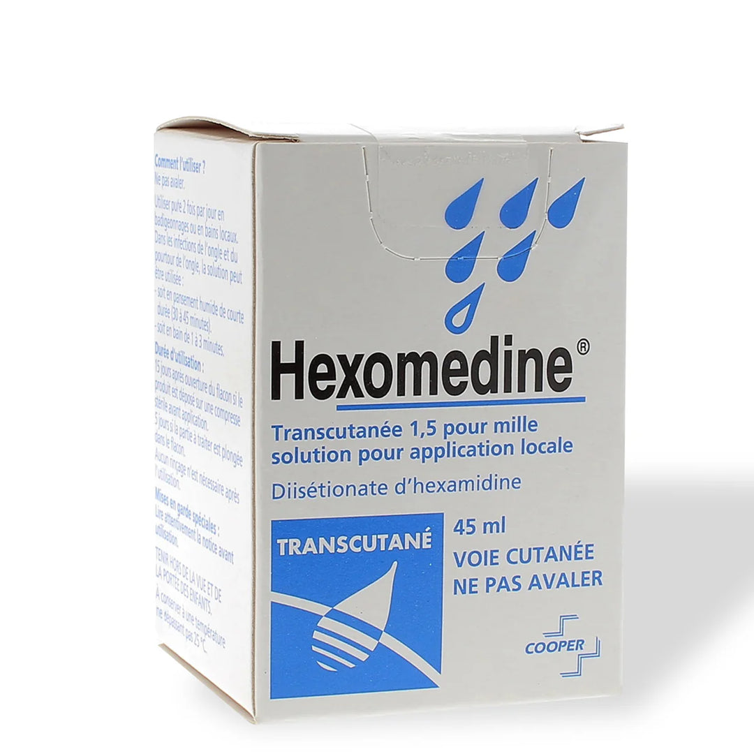 Hexomedine Transcutaneous Topical Solution 45ml (1.52fl oz)