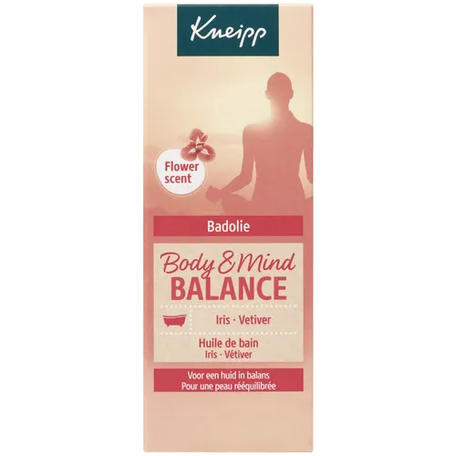 Kneipp Body & Mind Balance Bath Oil Iris Vetiver 100ml (3.38fl oz)