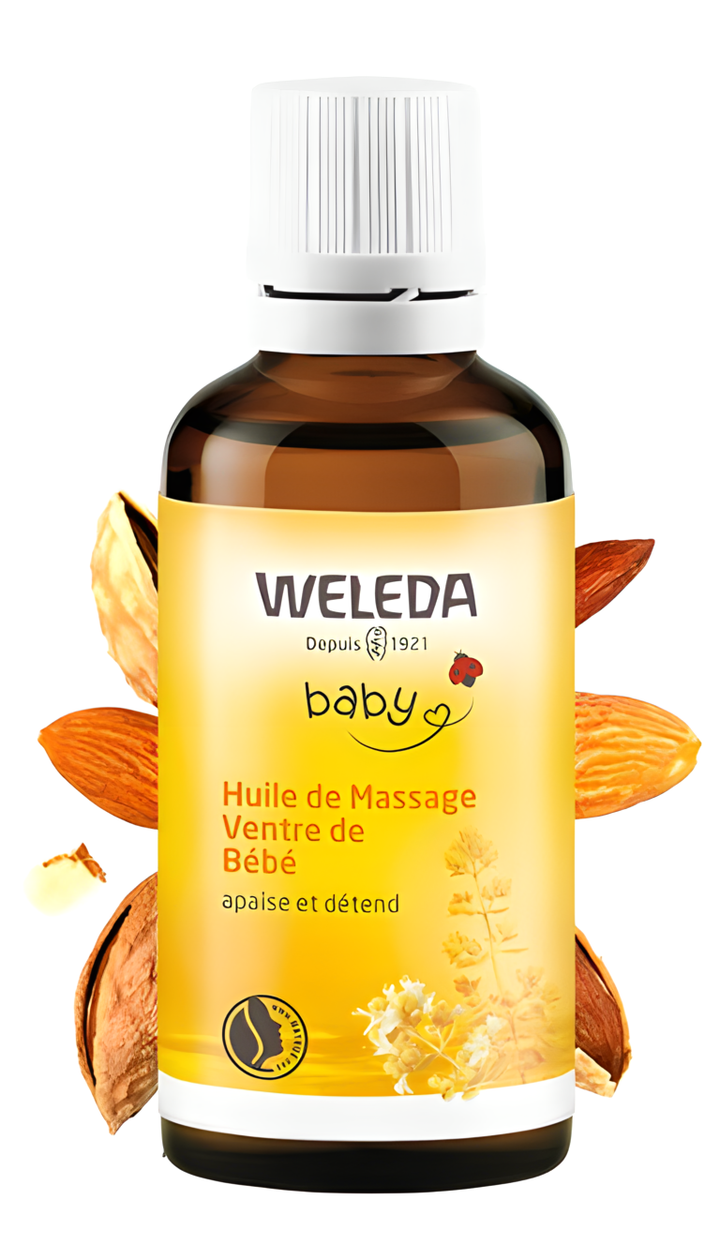 Weleda Olio da massaggio per il pancino del bebè 50ml