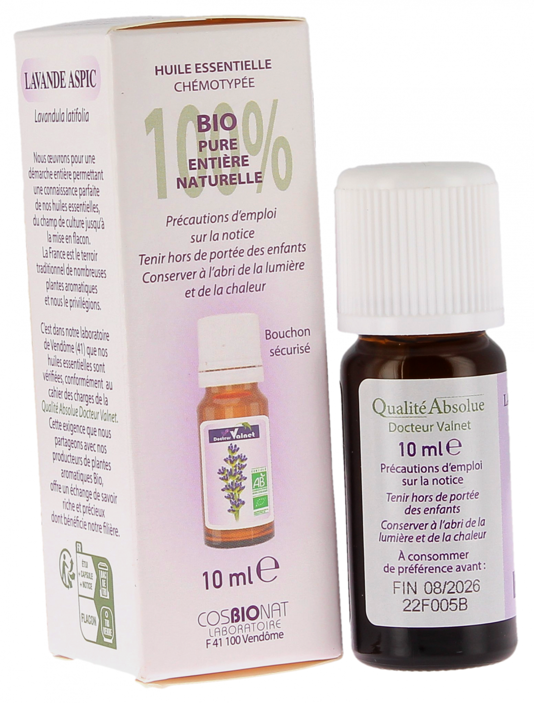 Dr. Valnet Lavender Aspic زيت عطري 10 ml