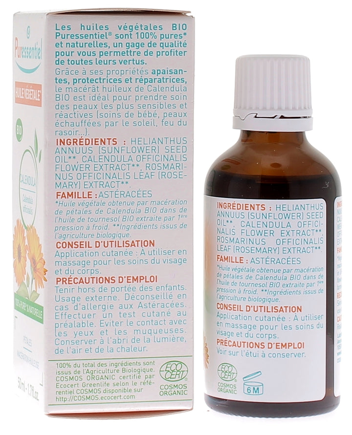 Puressentiel Bio Calendula Plantaardige olie 50ml
