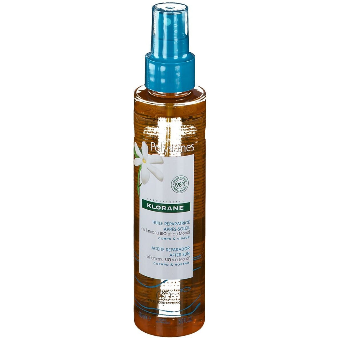 Klorane Polysianes After-Sun Repair Oil with Tamanu and Monoi 150ml (5.07fl oz)