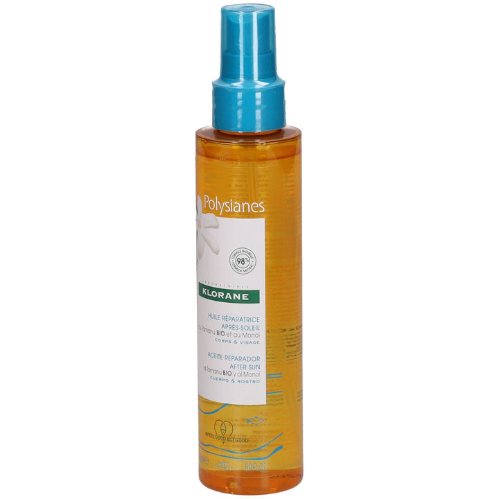 Klorane Polysianes After-Sun Repair Oil with Tamanu and Monoi 150ml (5.07fl oz)