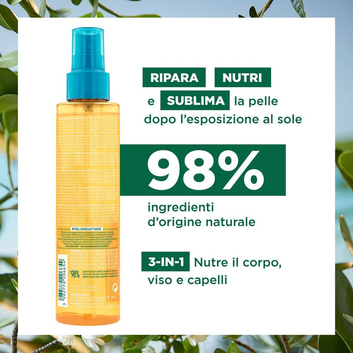 Klorane Polysianes After-Sun Repair Oil with Tamanu and Monoi 150ml (5.07fl oz)