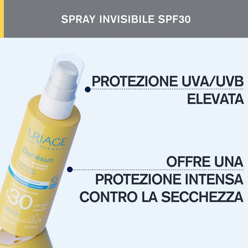 Uriage Bariésun Spray Spf30 Sensitive Skins 200ml (6,76fl oz)