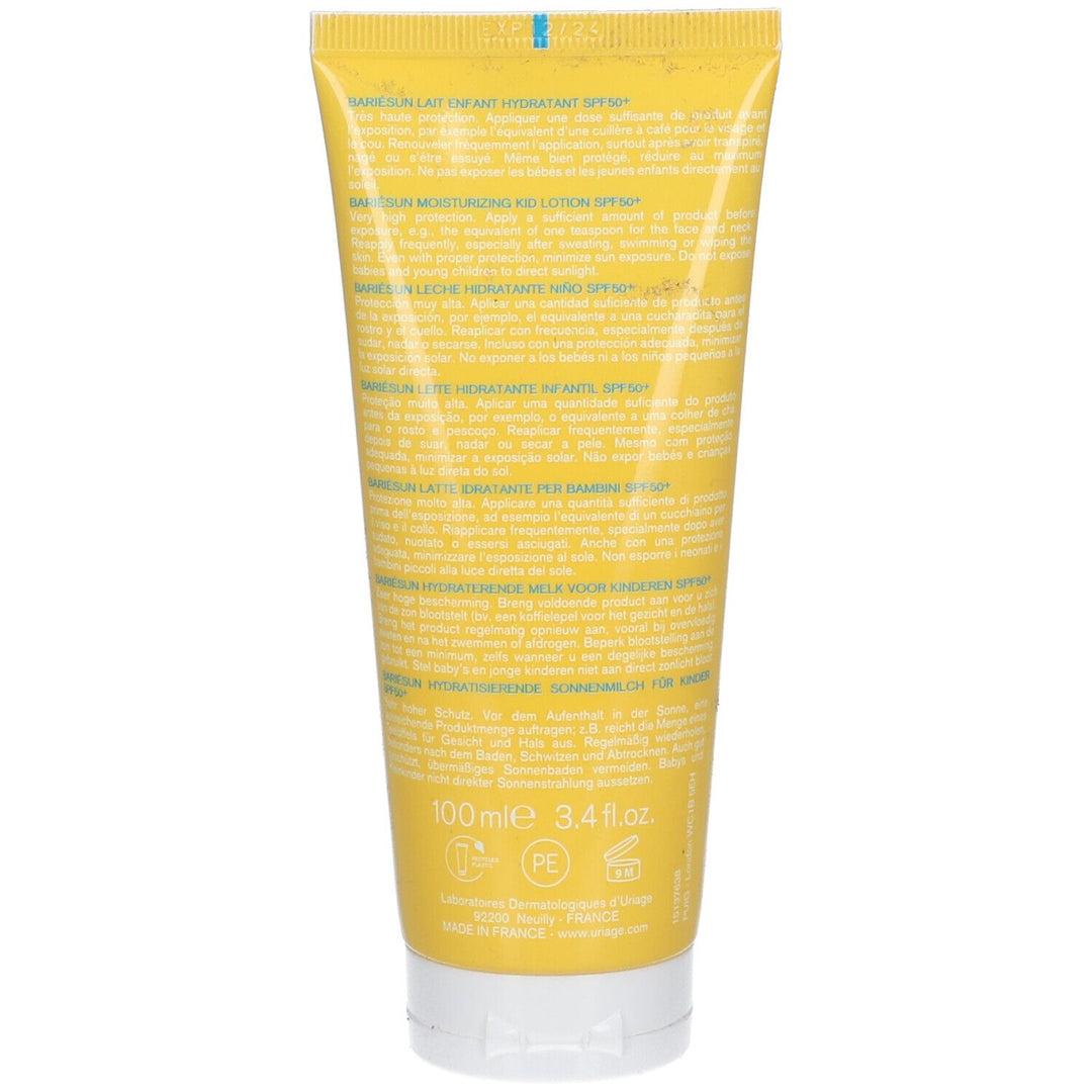 Uriage Bariésun Moisturizing Kid Lotion SPF50+ 100ml (3.38fl oz)