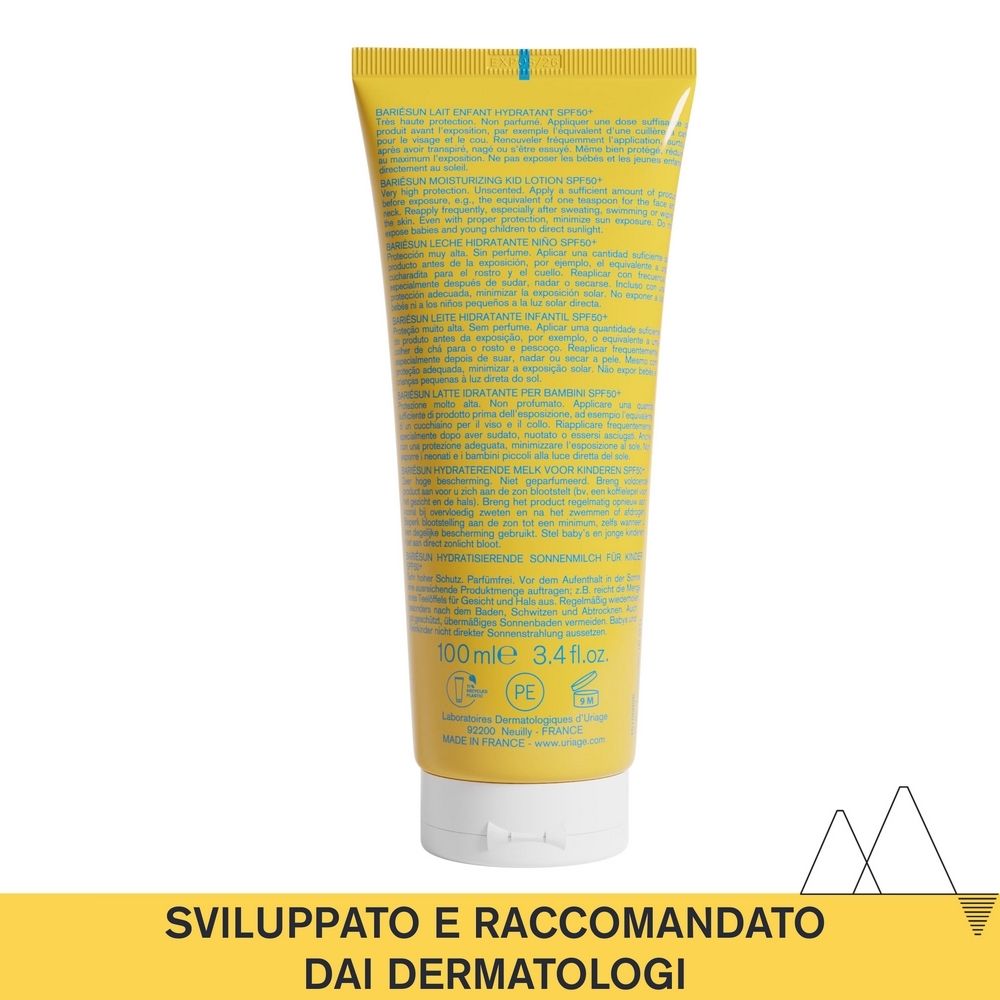 Uriage Bariésun Moisturizing Kid Lotion SPF50+ 100ml (3.38fl oz)