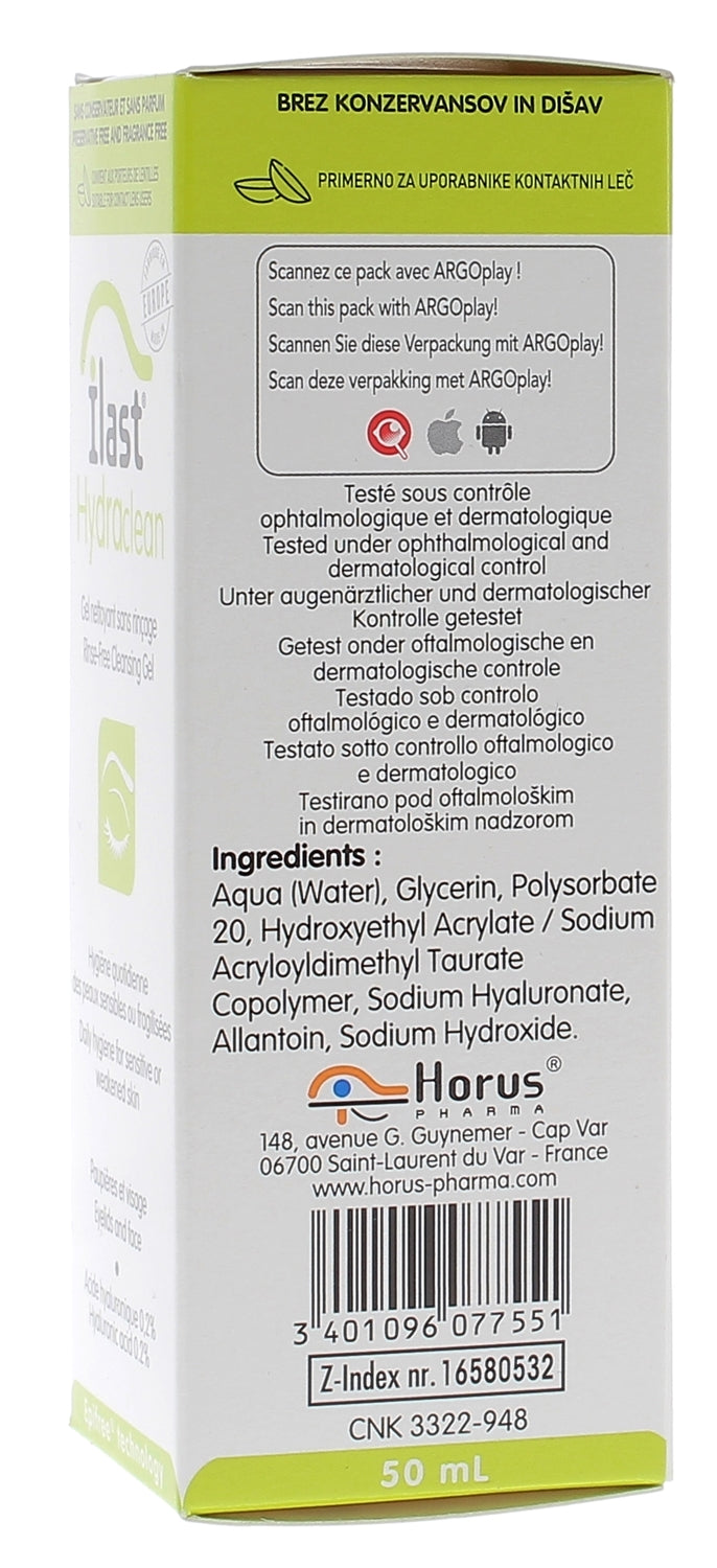 Dulcis Health Science Hyaluronic acid eyelid cleanser 50ml (1.69fl oz)
