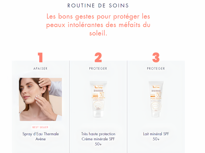 Avène SPF50+ Very High Protection Mineral Lotion - 100ml (3.38fl oz)