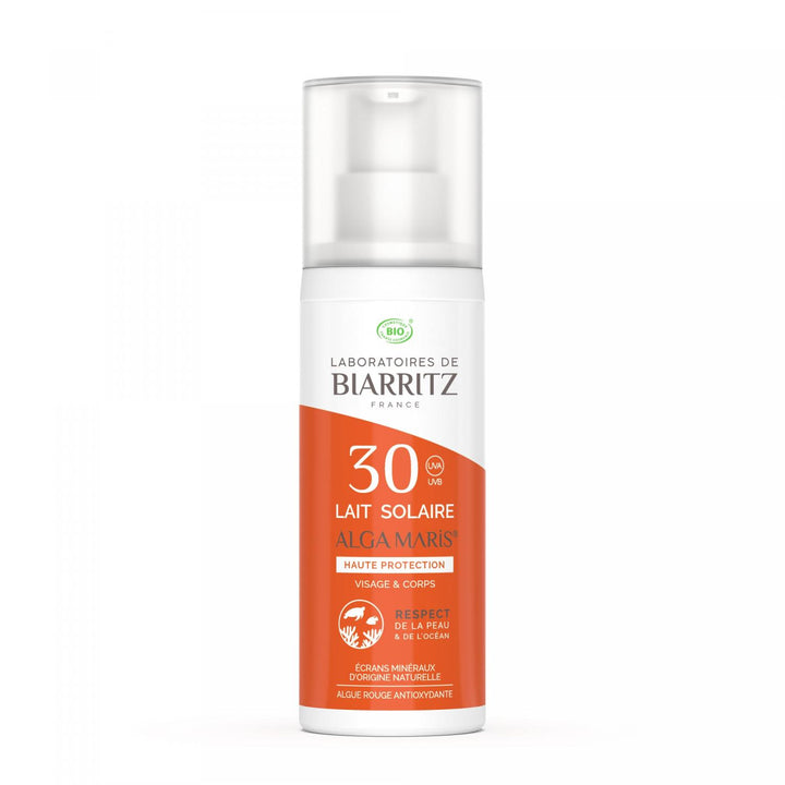 Laboratoires De Biarritz Sun care Algamaris Organic Sunscreen Lotion Spf30 100ml (3,38fl oz)