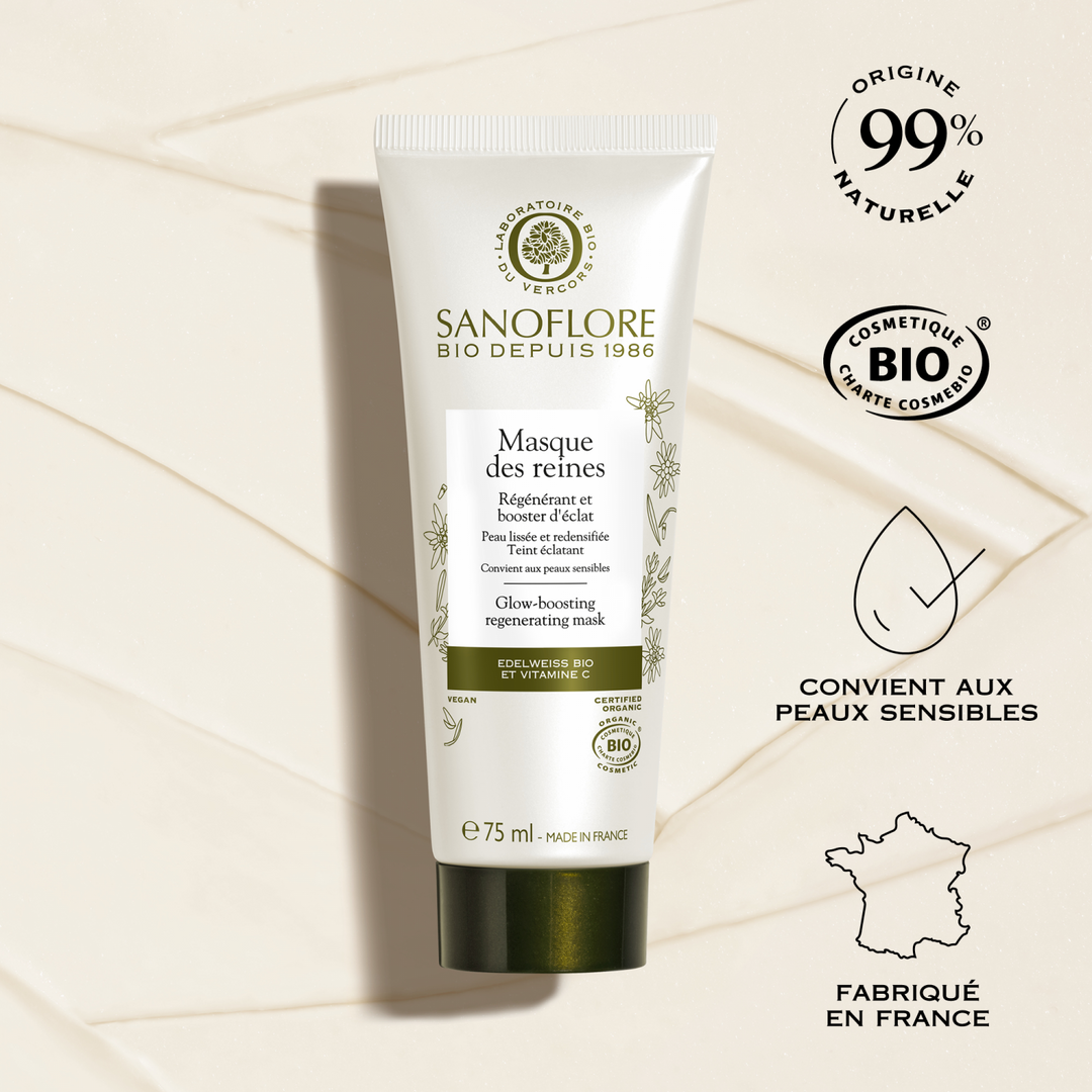 Sanoflore Reines Intense Regeneration Coup D'Eclat Mask Bioes 75ml (2.53fl oz)