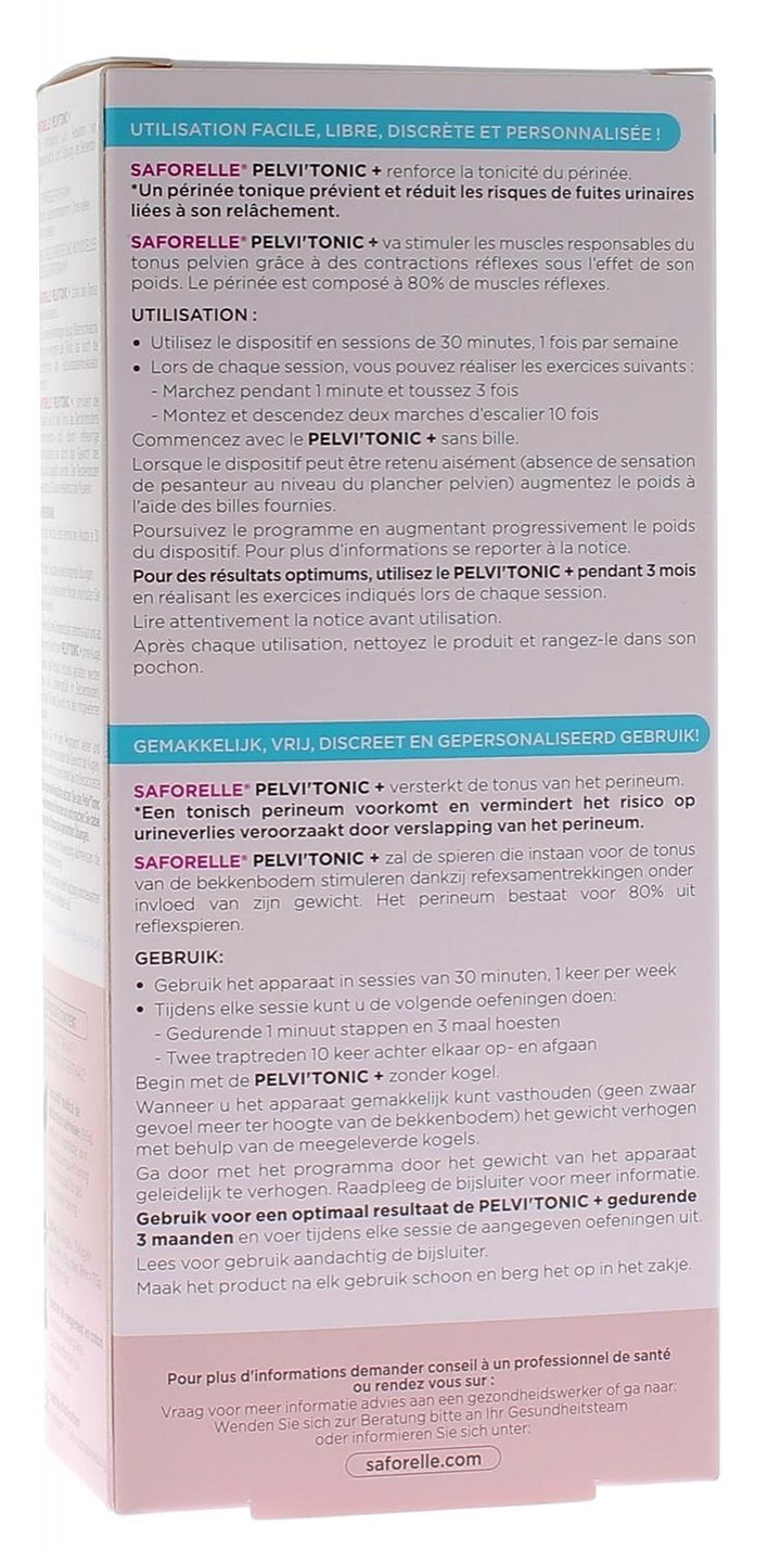 Saforelle Pelvi'tonic + perineal rehabilitation