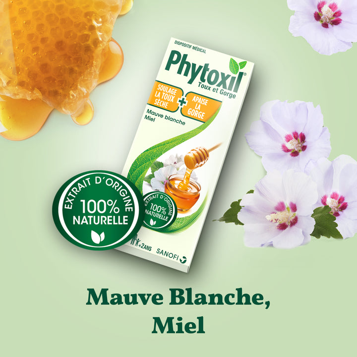 Phytoxil Dry Cough and Sore Throat Syrup 100ml (3.38 fl oz)