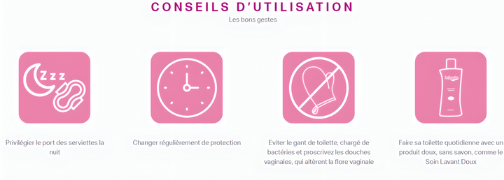 Saforelle Pocket فوط يومية من القطن العضوي x20