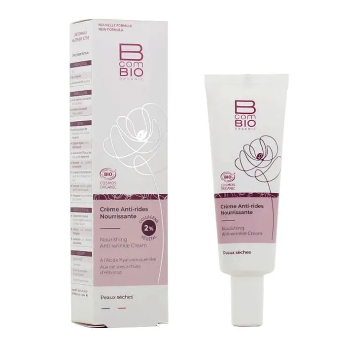 BcomBIO Organic Intense Crème Nourrissante Anti-Rides 50ml