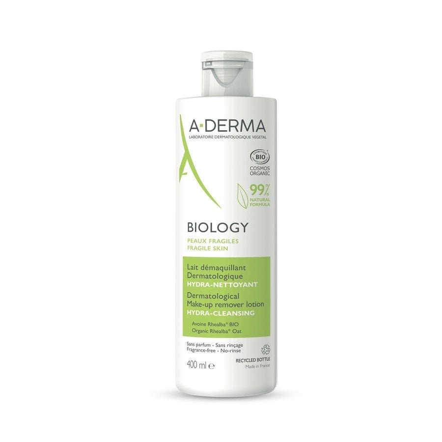 A - Derma Biology Organic Dermatological Cleansing Hydra Milk 400ml (13.52fl oz) - FrenchBeautyHub