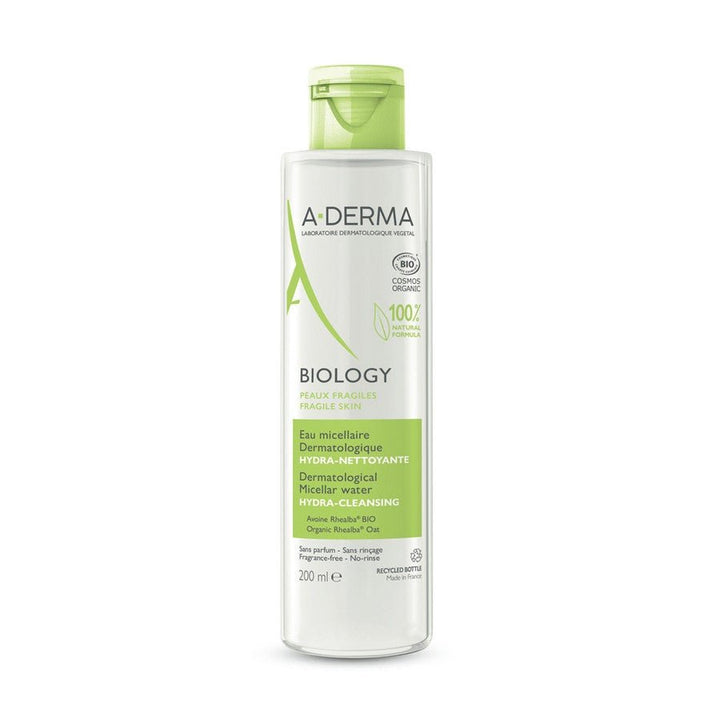 A - Derma Biology Organic Hydra Cleansing Dermatology Micellar Water 200ml (6.76fl oz) - FrenchBeautyHub