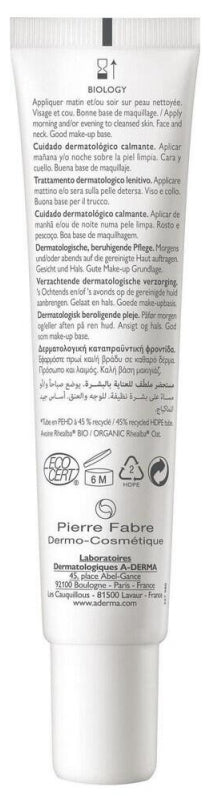 A-Derma Biology Trattamento dermatologico biologico lenitivo 40ml
