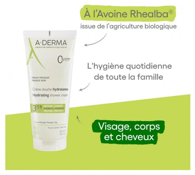 A-Derma Hydrating Shower Gel