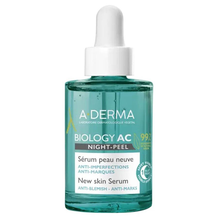 A - Derma Dermalibour AC Night - Peel Skin Renewal Serum 30ml (1.01 fl oz) - FrenchBeautyHub