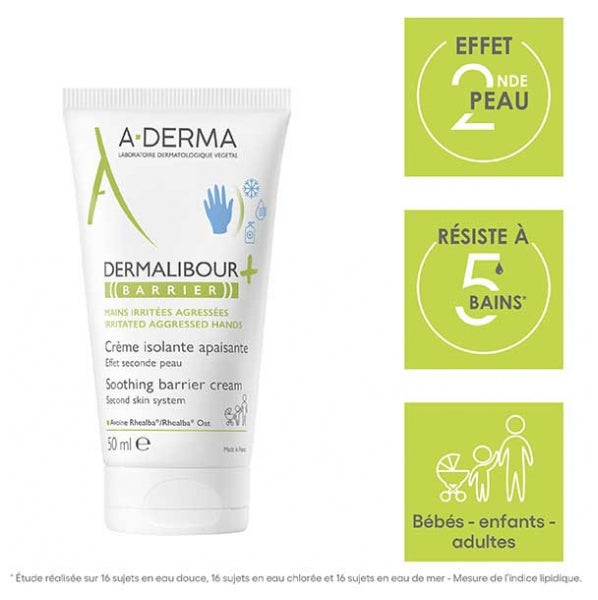 A-Derma Dermalibour+ Crème barrière apaisante 50ml