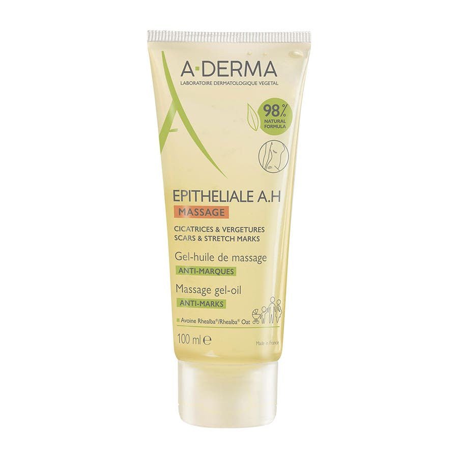A - Derma Epitheliale A.H. Massage Gel - Oil 100ml (3.38fl oz) - FrenchBeautyHub