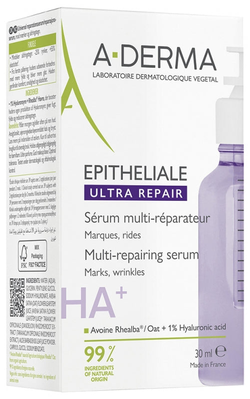 A-Derma Epitheliale A.H Ultra Repair Multi-Repairing Serum 30ml (1.01 fl oz)