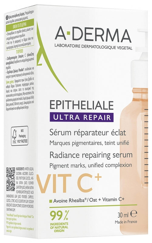 A-Derma Epitheliale VIT C سيروم إصلاح مكثف – 30ml