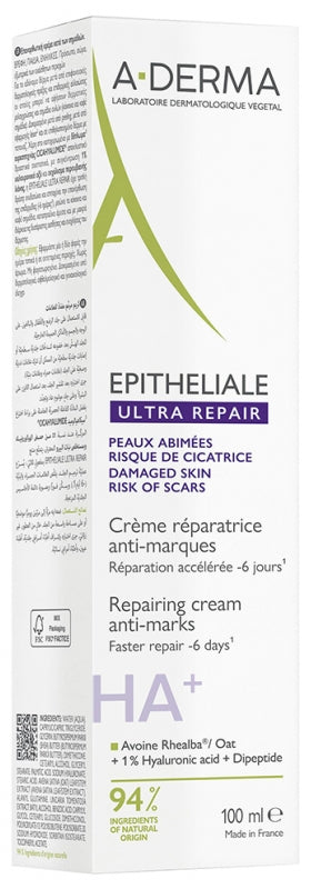 A-Derma Epitheliale A.H Repair cream HA+ 100ml (3.38fl oz)