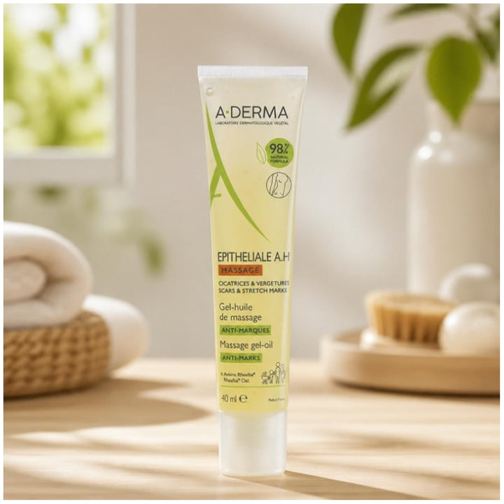 A-Derma Epitheliale A.H. Gel-huile de massage 40ml